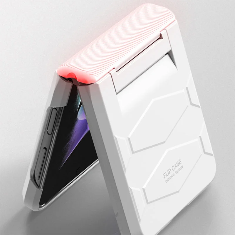 Samsung Z Flip 3/4 all-inclusive chain anti-fall hard shell protective case