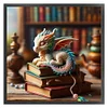 Dragon Book-11CT Stamped Cross Stitch 50*50cm/19.69*19.69in tapestrymarket