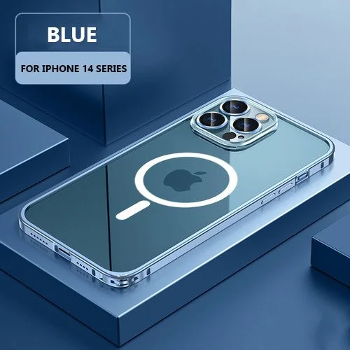 Stoßfeste Handyhülle Mit Metallrahmen Für Die iPhone-Serie（Kaufen Sie zwei für den kostenlosen Versand）