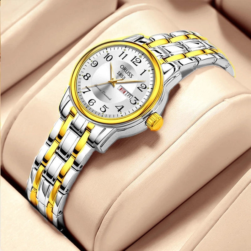 Genuine Ultra-thin Waterproof Women's Watch Women's Watch Quartz Women's Tungsten Steel Women's Watch Male Student Fashion Couple's Watch