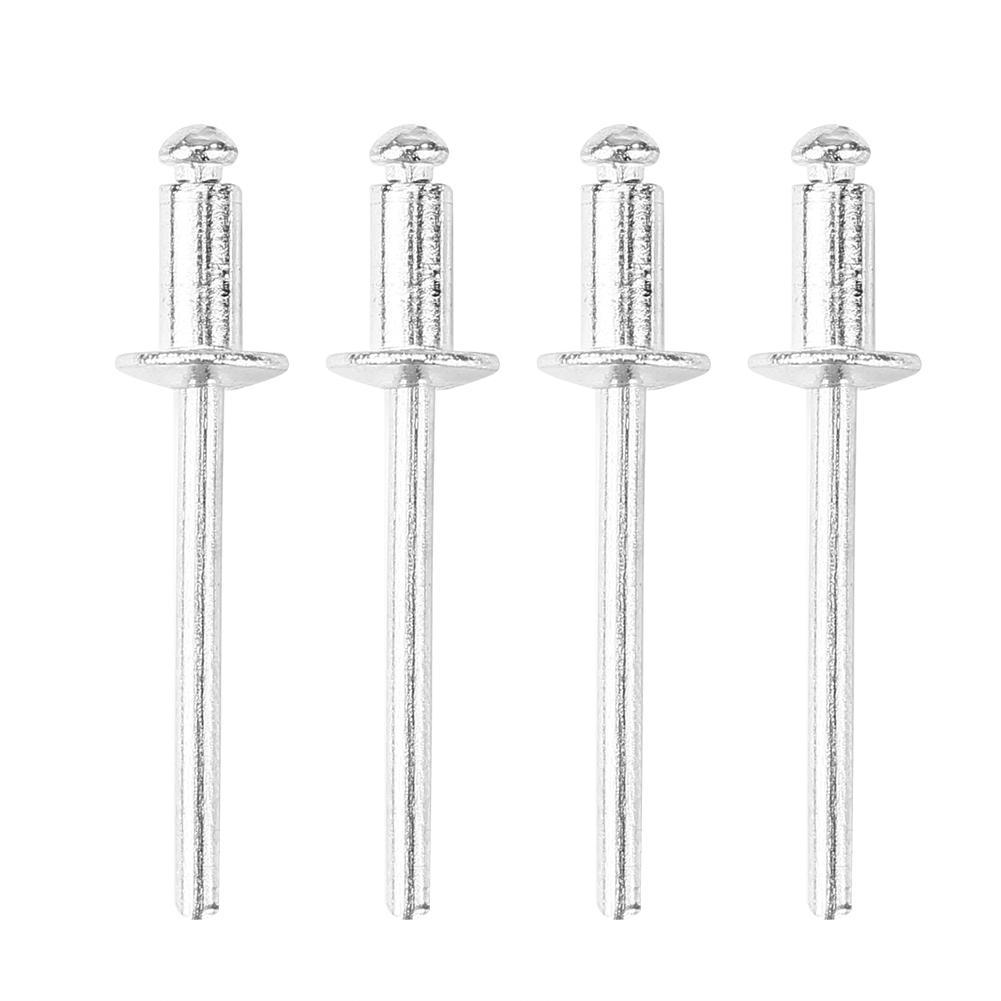 

200pcs Aluminium Flat Round Rivets Nail Decoration Rivets Assortment Kit, 501 Original