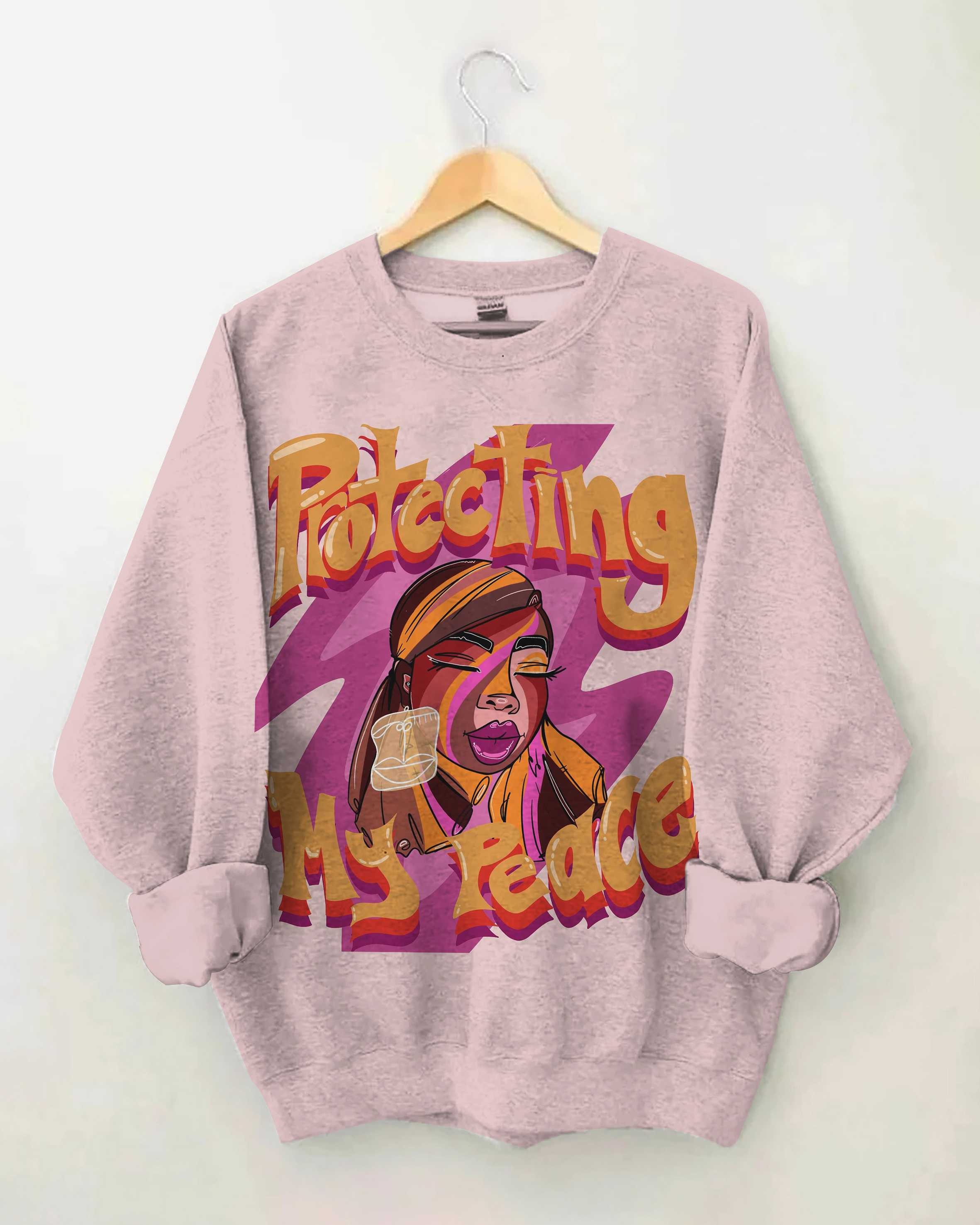 Protecting My Peace Long Sleeve Sweatshirt