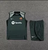 2023/2024 Barcelona pre-match training grey Jersey+Shorts 1:1 Thai Quality
