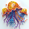 Diamond Painting-DIY Crystal Rhinestone Jellyfish