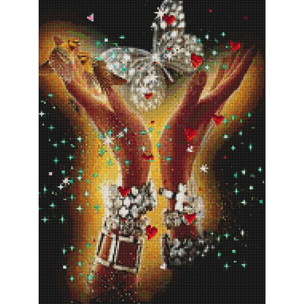 

40*50CM - Square Drill Diamond Painting - Butterfly, 501 Original