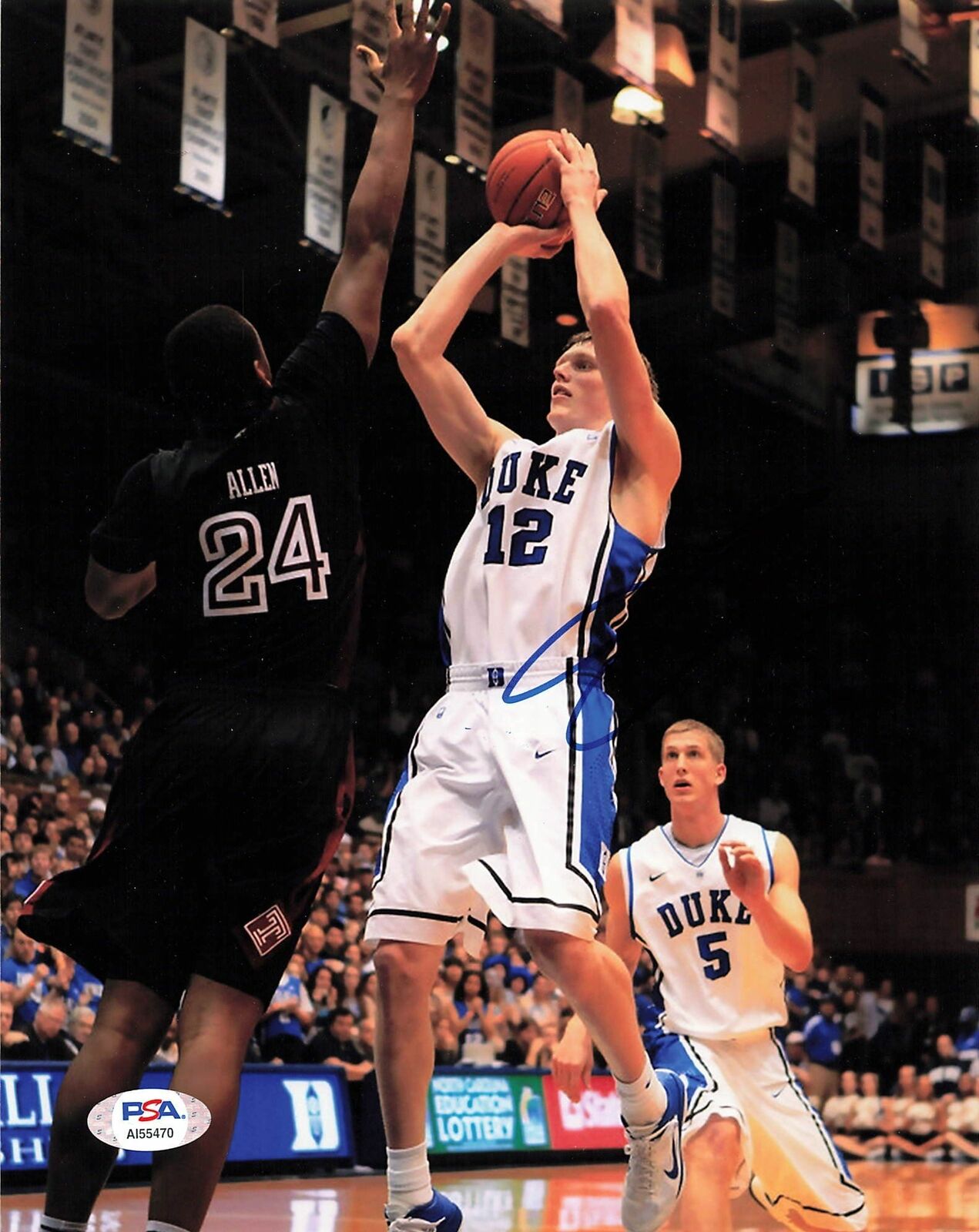 Kyle Singler signed 8x10 Photo Poster painting PSA/DNA Duke Blue Devils Autographed