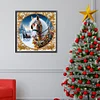 (40*40cm)Xmas Horse - Crystal Rhinestone Diamond Painting