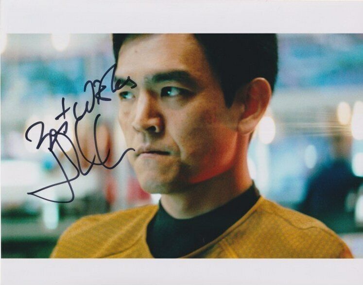 John Cho (Star Trek) signed 8x10 Photo Poster painting In-person