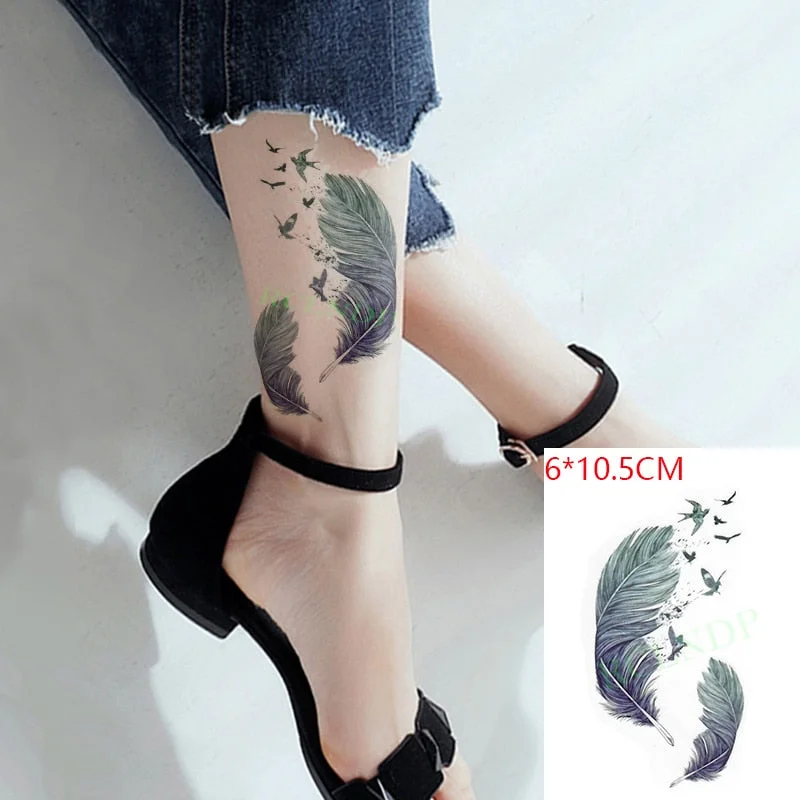 Waterproof Temporary Tattoo Sticker snake animal three colours fake tatto flash tatoo hand leg arm back for kid men women child