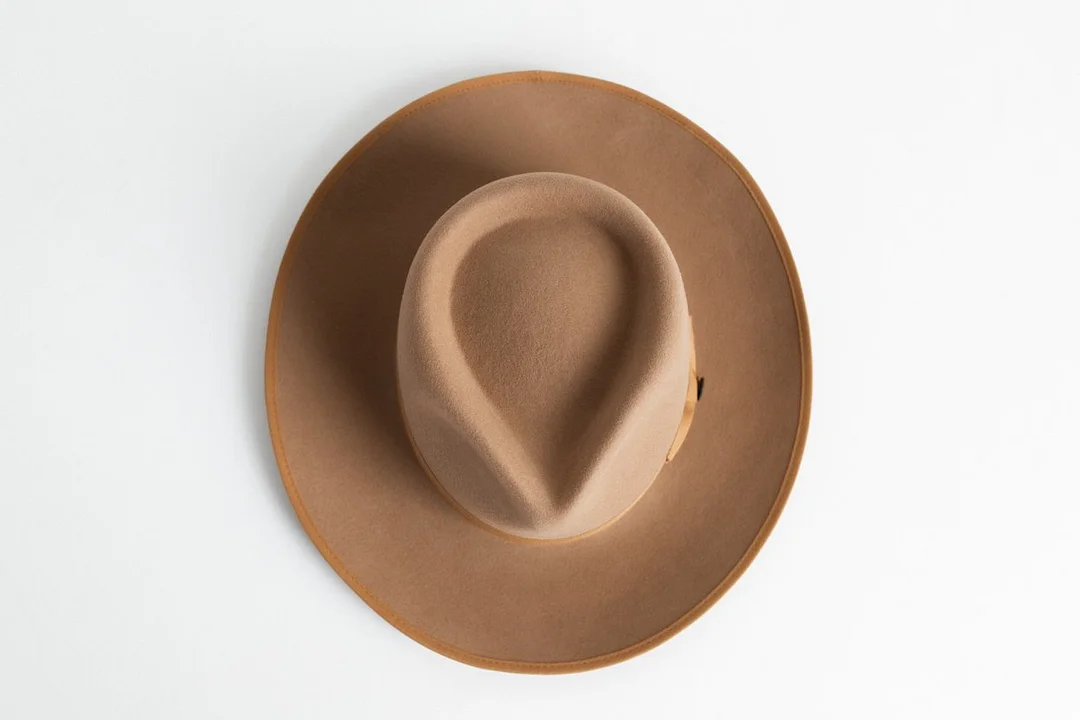 Miller Ranch Fedora -BUSHWICK RANCHER HAT &ndash; BROWN [Fast shipping and box packing]