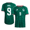 Ra&uacute;l #9 Mexico Home Player Version Jersey World Cup 2026
