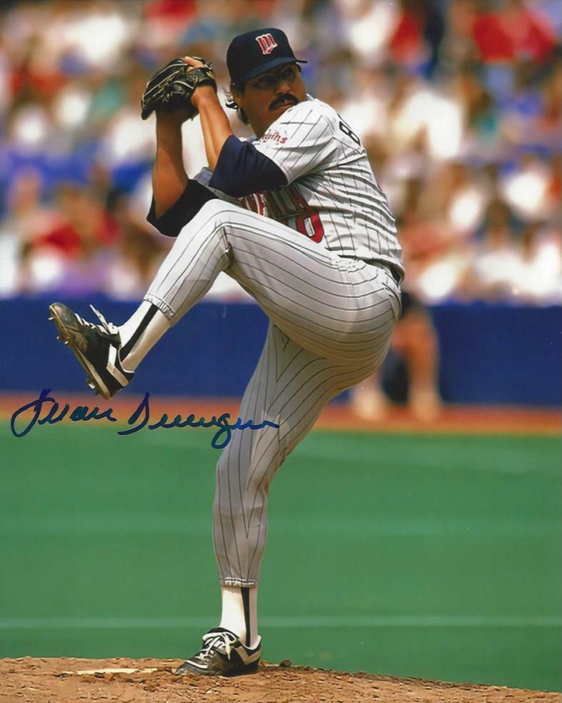 Juan Berenguer Autographed 8x10 Minnesota Twins#4