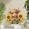 Diamond Painting Decor Acrylic Sunflower Cattle Desk Ornament