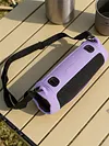Silicone Case Fit for JBL Charge 6 Wireless BT Speakers Travel Carrying Sleeve with Carabiner and Shoulder Strap Protective Soft Skin