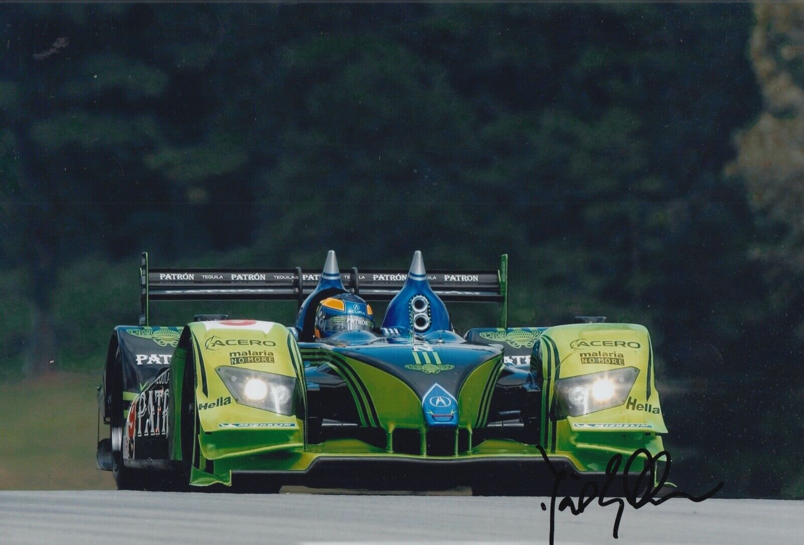 David Brabham Hand Signed 12x8 Photo Poster painting Le Mans Autograph Patron Highcroft Racing 4