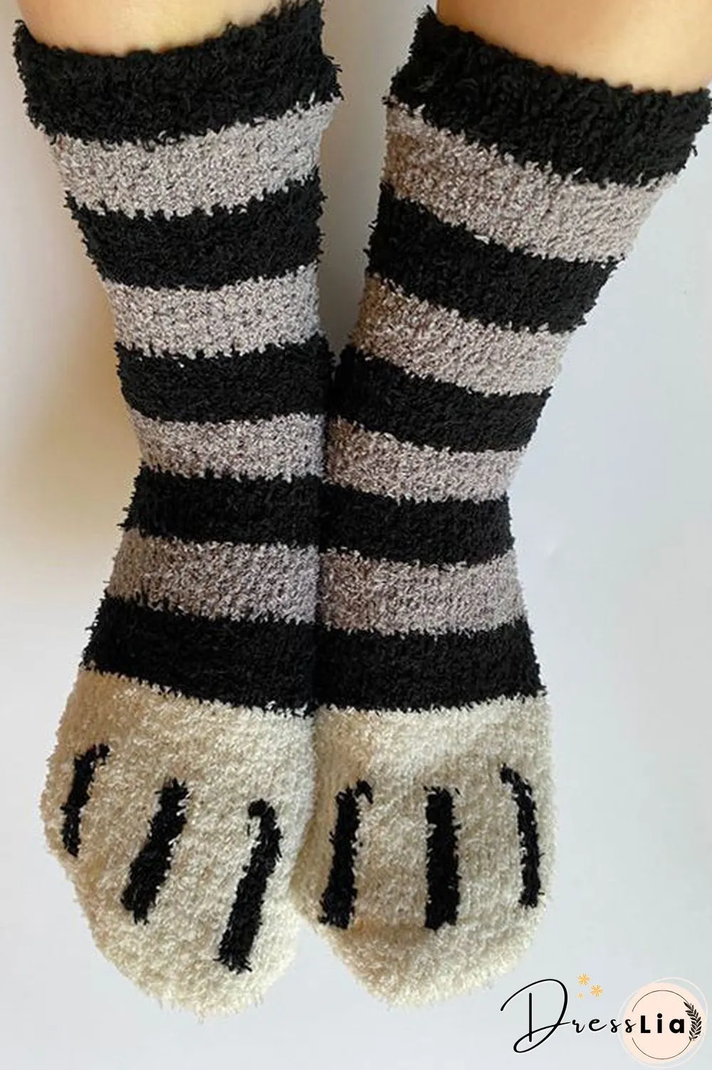 Cat Claws Cute Thick Warm Sleep Floor Socks