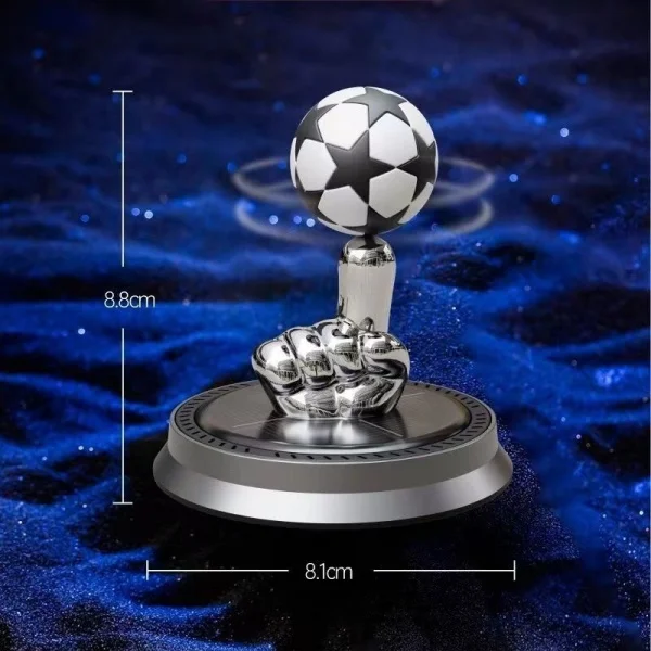 Solar Powered Rotating Football Car Aromatherapy