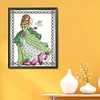 Peace Angel-14CT Stamped Cross Stitch 28*34cm/11.02*13.39in