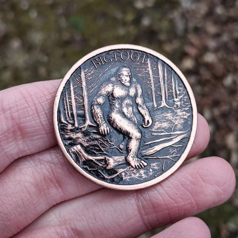 Bigfoot Challenge Coin