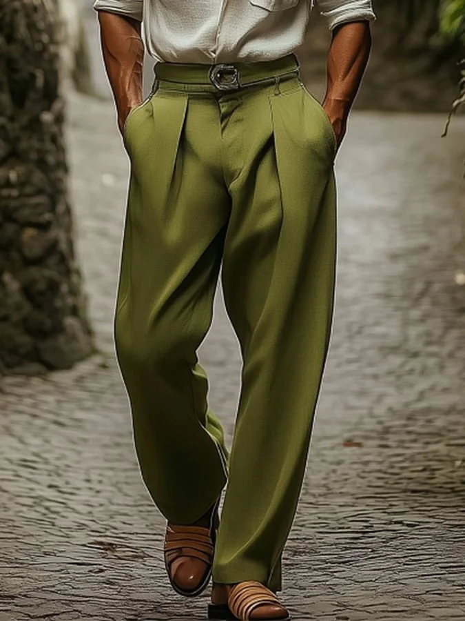 Men's Loose-Fitting Shorts With Pockets 