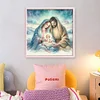 Virgin Mary And Jesus-11CT Stamped Cross Stitch 40*40cm/15.75*15.75in tapestrymarket