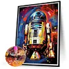 （6-Pack)Star Wars-Full Round Diamond Painting 30*40CM