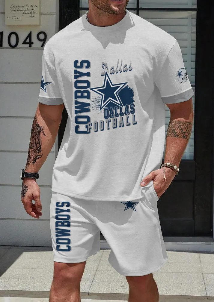 Dallas Cowboys Limited Edition Top And Shorts Two-Piece Suits