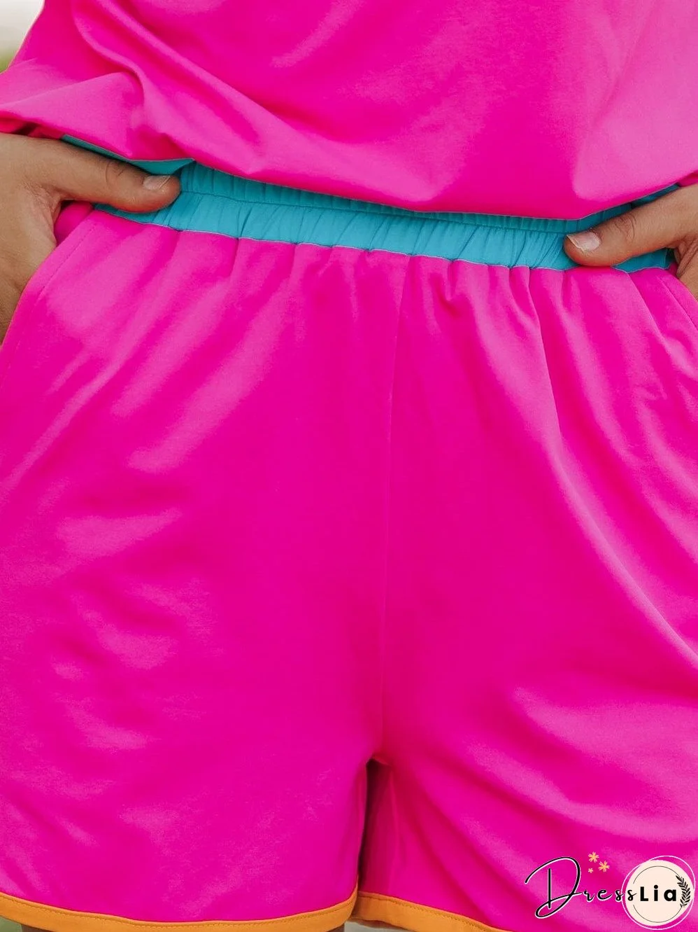 Colorful and Comfortable Two-Piece Set