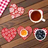 8Pcs Diamond Painting Wooden Love Coaster Diamond Art Kit w/ Holder No-Slip Decor