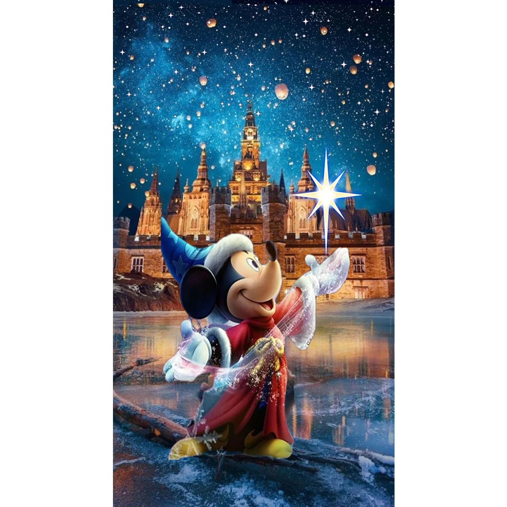 Diamond painting Disney Mickey, Magic Castle- full square / round drill new  arrival