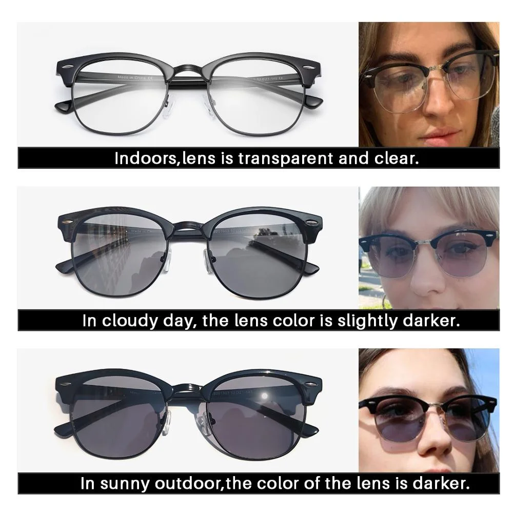 Anti Blue Light Photochromic Glasses