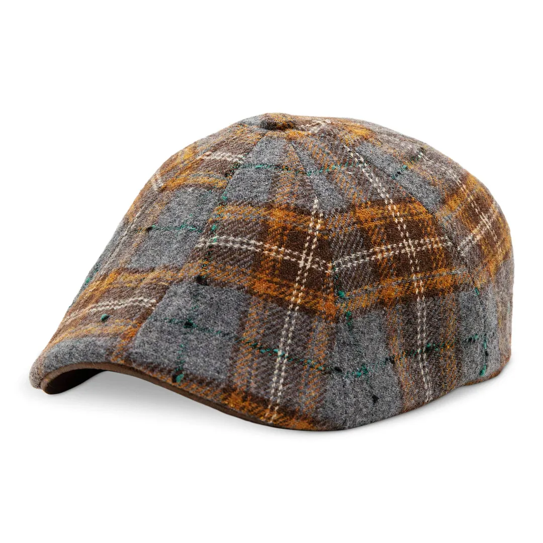 Hatsfashion-The Autumn Rose   Cap - Autumn Plaid
