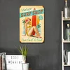 Girl on the beach - Vintage Metal Signs - 20*30cm/30*40cm