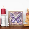 Purple Butterfly-Special Shaped Diamond Painting