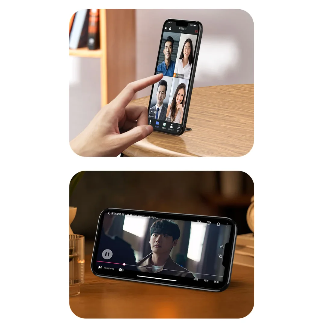 Suitable For iPhone 13/14 Series Magnetic Magsafe Invisible Holder Phone Case