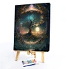 (US Local)Tree-Paint By Numbers Kit(40x55cm)