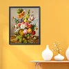 Peony Flower Vase - 11CT Stamped Cross Stitch 40*50cm/15.75*19.69in