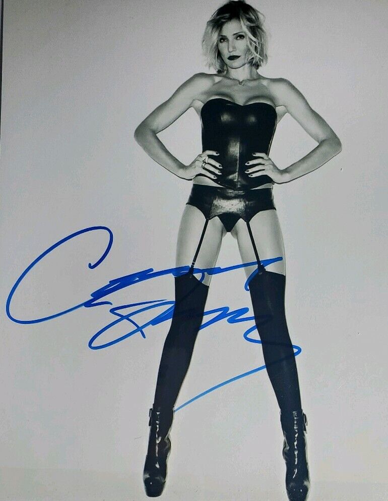 Cameron Diaz Authentic Signed 8x10 Photo Poster painting w/ COA