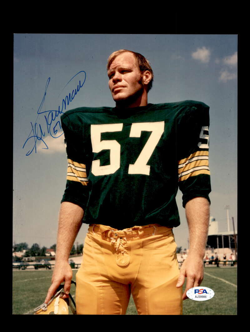 Ken Bowman PSA DNA Signed Coa 8x10 Autograph Photo Poster painting Packers