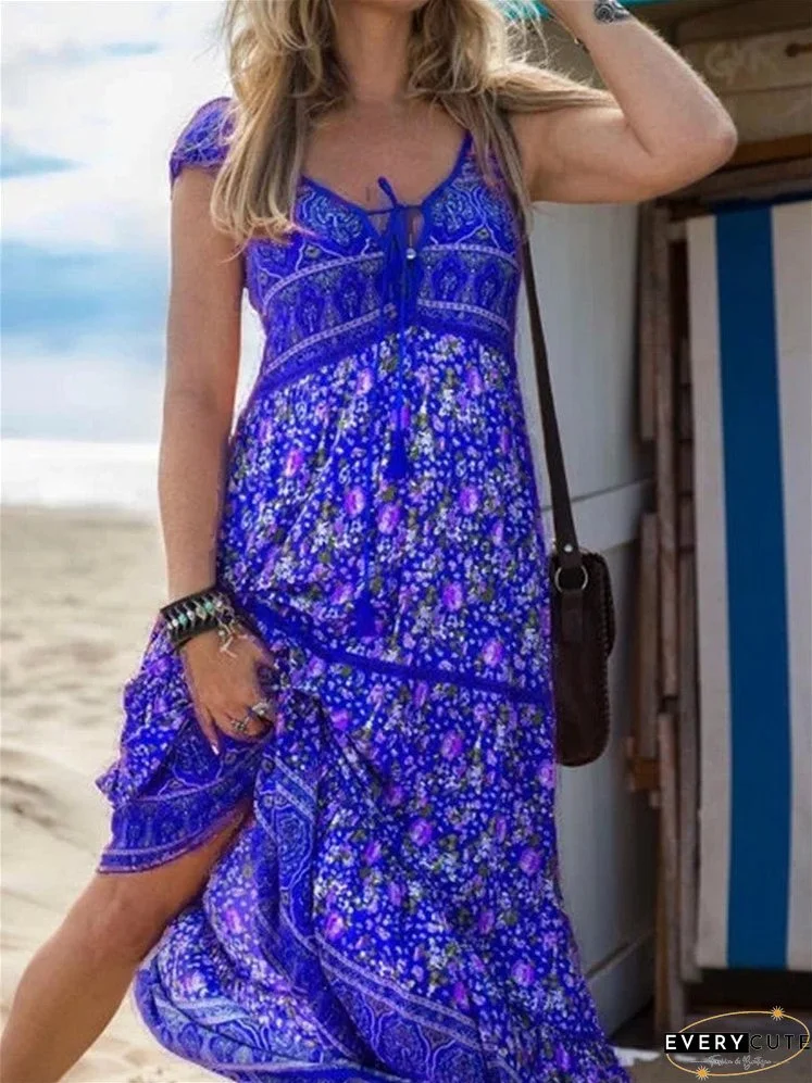 Summer new popular dress long skirt fashion soft and cool