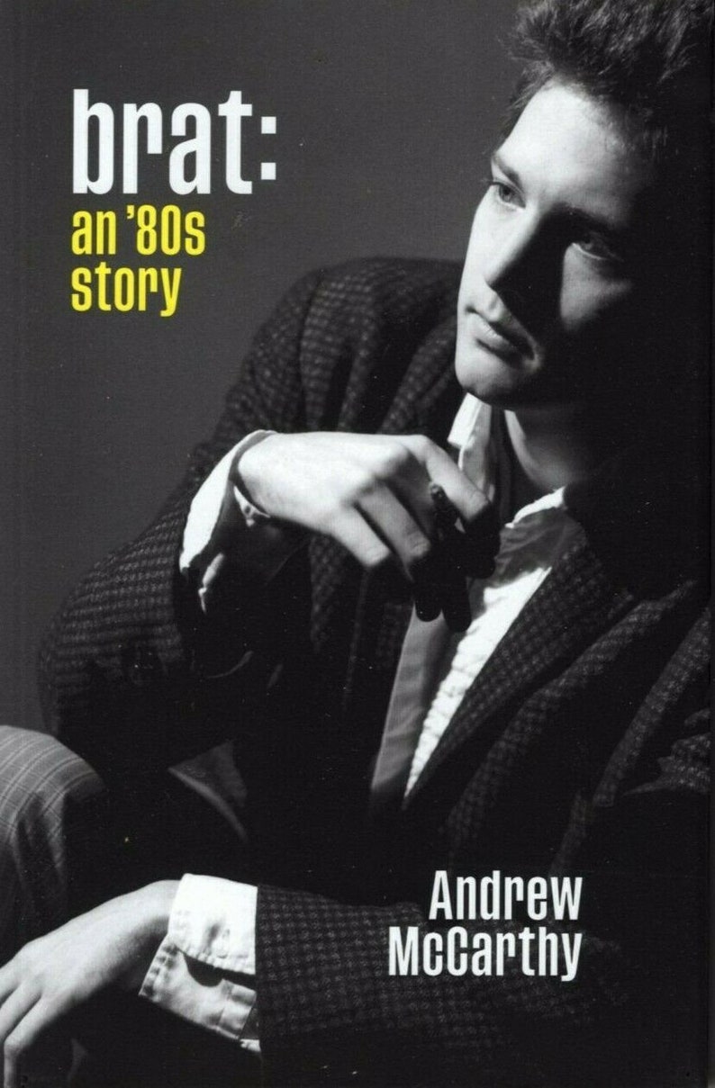 Andrew mccarthy signed autographed 1st edition book