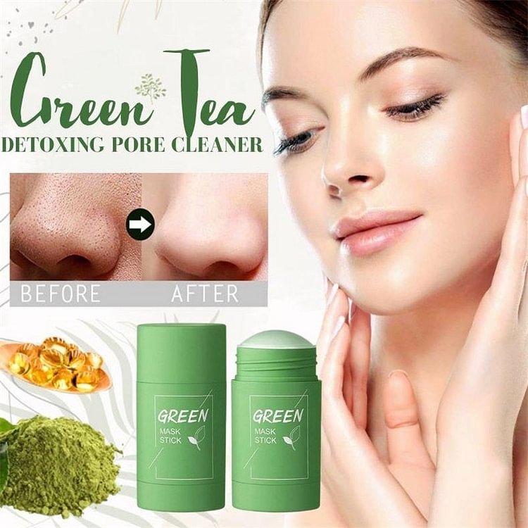 Rosedogge Poreless Deep Cleanse Green Tea Mask -【Hot Sale Buy 1 Get 1】