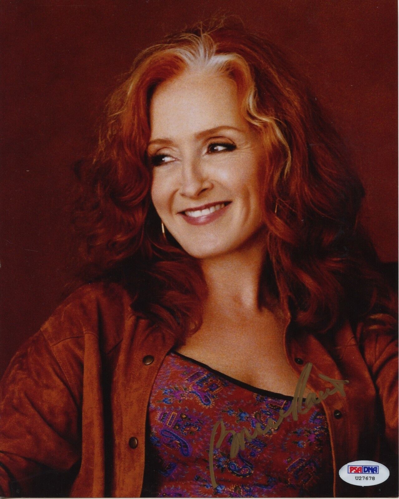 BONNIE RAITT 8x10 Photo Poster painting Signed Autographed Auto PSA DNA Something to Talk About