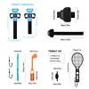 10 IN 1 Sports Accessories Bundle for Switch 2 Joy-Con Tennis Racket Golf Club