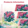 (US Local)Diamond Painting Car Aromatherapy Vent Clip Bling Air Vent Decorations (C)