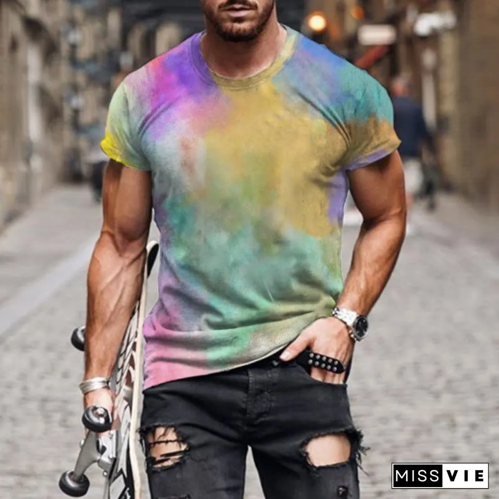 Crew Neck Cotton Vintage T-shirt