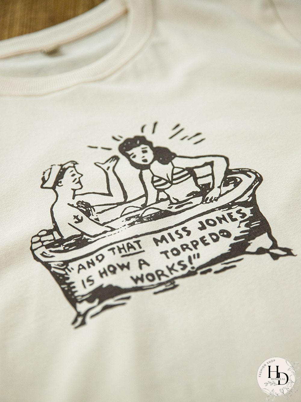 Retro Men's Fun Print Casual T-Shirt