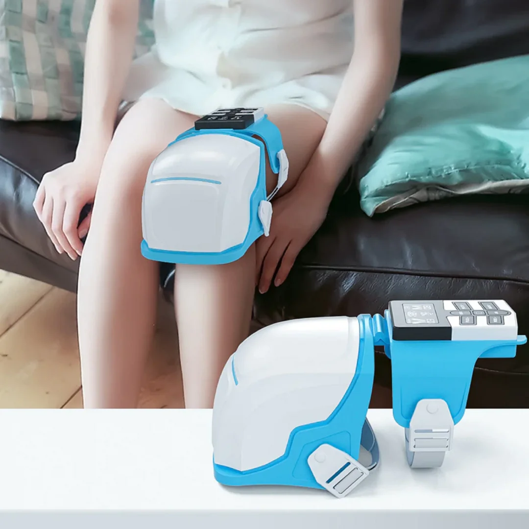 Air Compression Knee Massager Pain Relief Physiotherapy Hot Compress