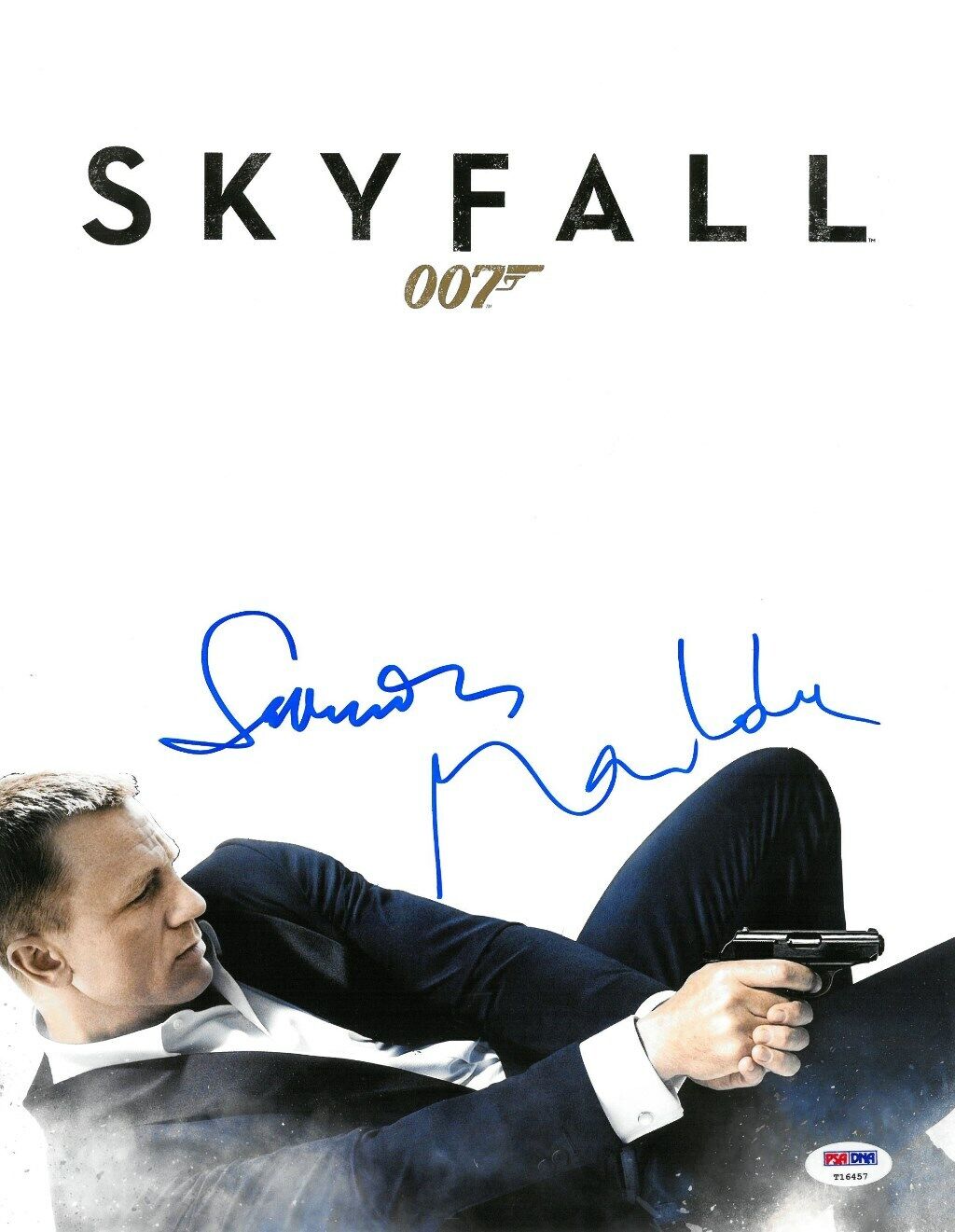 Sam Mendes/Berenice Marlohe Signed Skyfall Auto 11x14 Photo Poster painting PSA/DNA #T16457