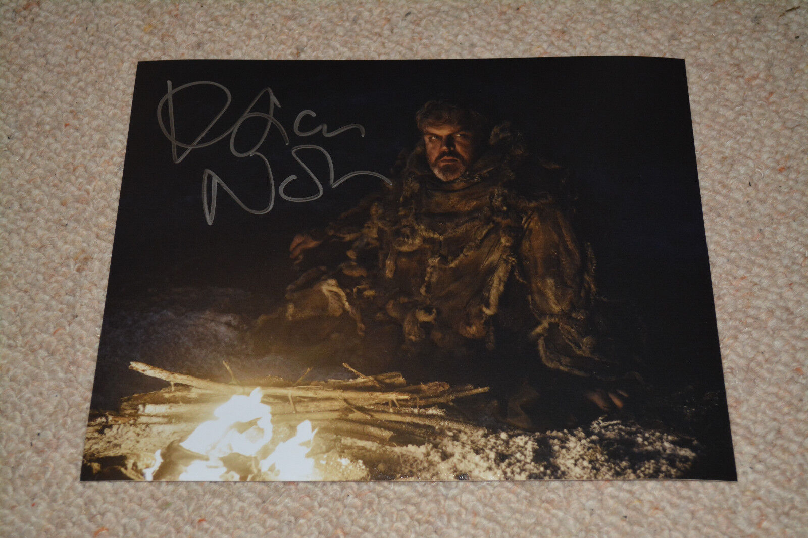 KRISTIAN NAIRN signed autograph In Person 8x10 20x25 cm GAME OF THRONES HODOR